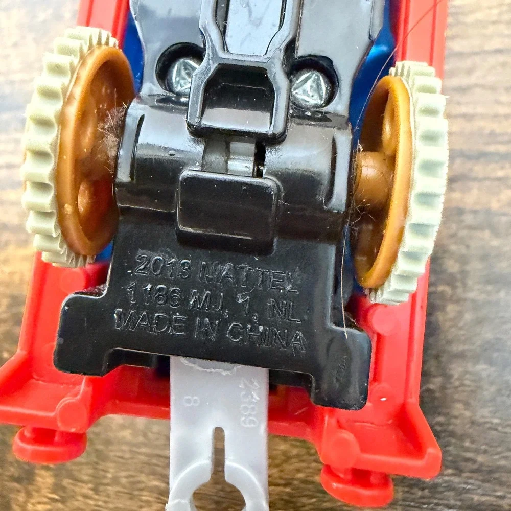 Mattel Thomas‎ & Friends Motorized Engine 2013 Blue Jungle Track Master Limited